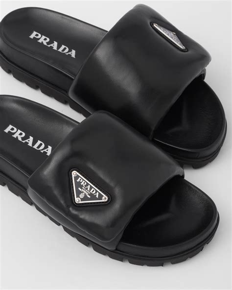 prada strappy slides